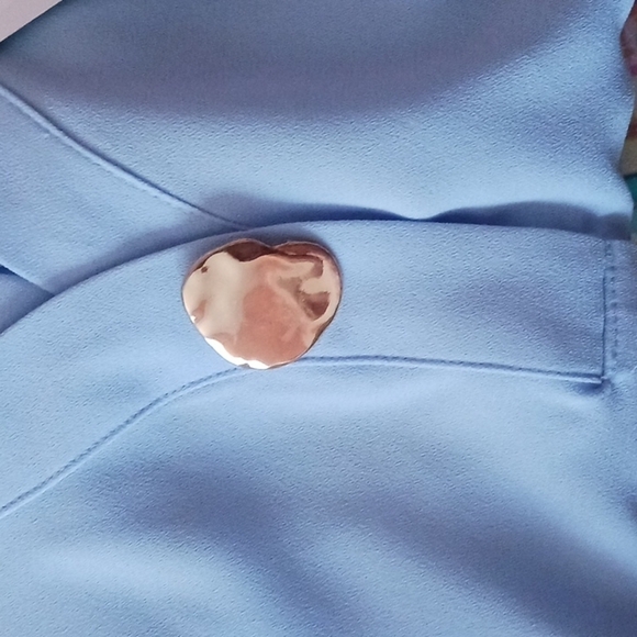 Worthington Light Blue Blouse - Picture 5 of 9